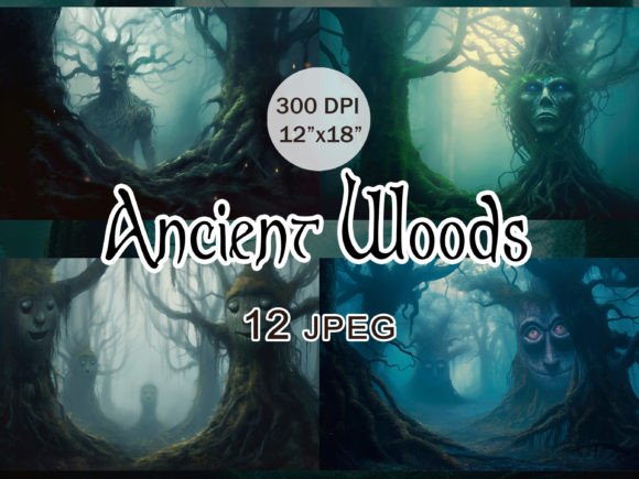 Download Ancient Woods, Dark Magic JPEG Clipart - Woods Collection